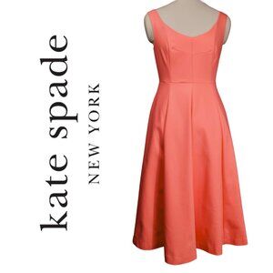 NWT Kate Spade Pink Sweetheart Midi Dress size 0